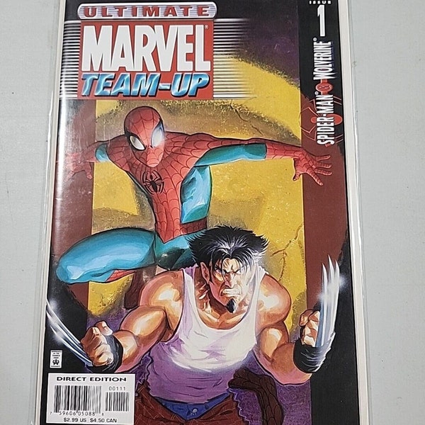 Spiderman Wolverine, Ultimate Marvel Team-Up #1 Marvel, November 2001