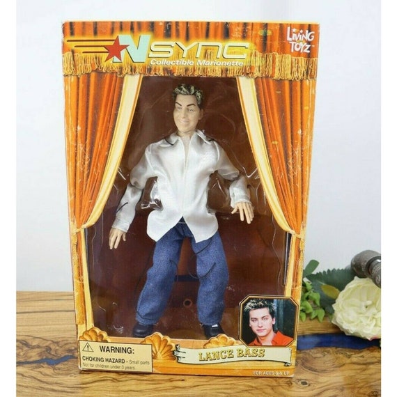NSYNC 2000 Lance Bass Collectible Marionette Doll Living Toyz for sale online 
