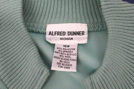 Vintage Alfred Dunner Embroidered Zip 