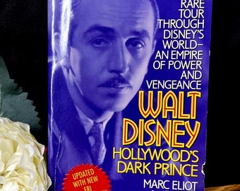 1994 Walt Disney Hollywood's Dark Prince By Marc Eliot First Edition Book
