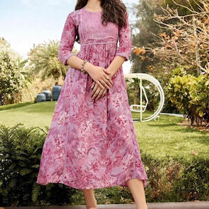 Pure Mal Mal cotton Kurti/ size M / ships next business day / Return eligible