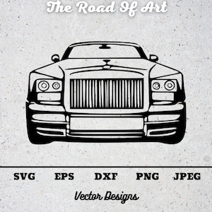American Car SVG Cut files for Cricut Silhouette Clipart Vector designs EPS DXF Instant download Vehicle