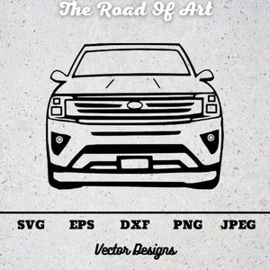 4x4 SVG Cut files for Cricut Clipart Silhouette Vector images EPS DXF Instant download Digital product Suv