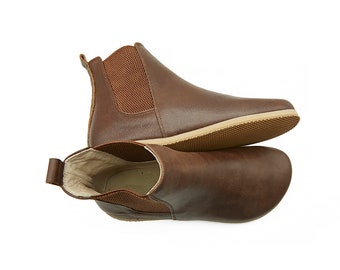 Leather Brown BOC Born Women's Boots Clogs With Buckle Strap & Heel - Etsy