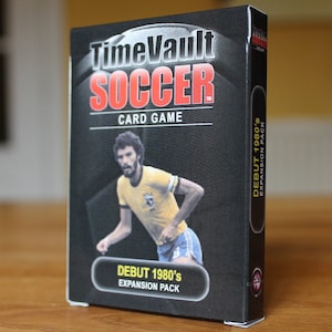 Time Vault Soccer / Gioco di carte da calcio / Squadra di espansione degli anni '80
