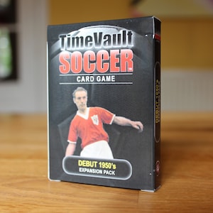 Gioco di carte da calcio / calcio Time Vault / Squadra di espansione degli anni '50
