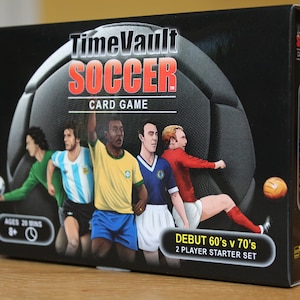 Gioco di carte da calcio Time Vault Soccer / Football / Set introduttivo per 2 giocatori