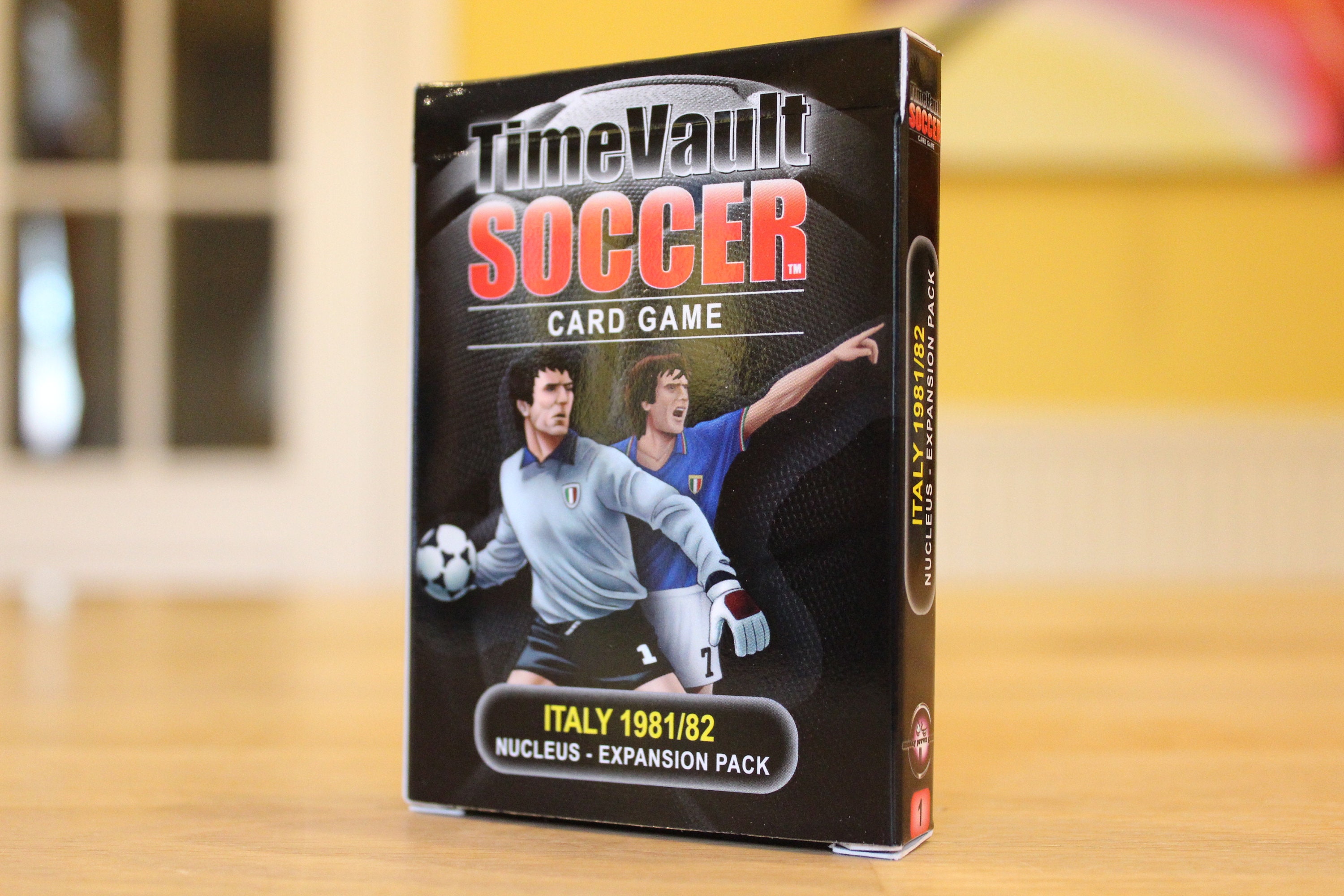 Time Vault Soccer | Football Card Game | Italy 1982 expansion squad