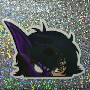 Corpse_Husband Custom Anime Peeker Sticker