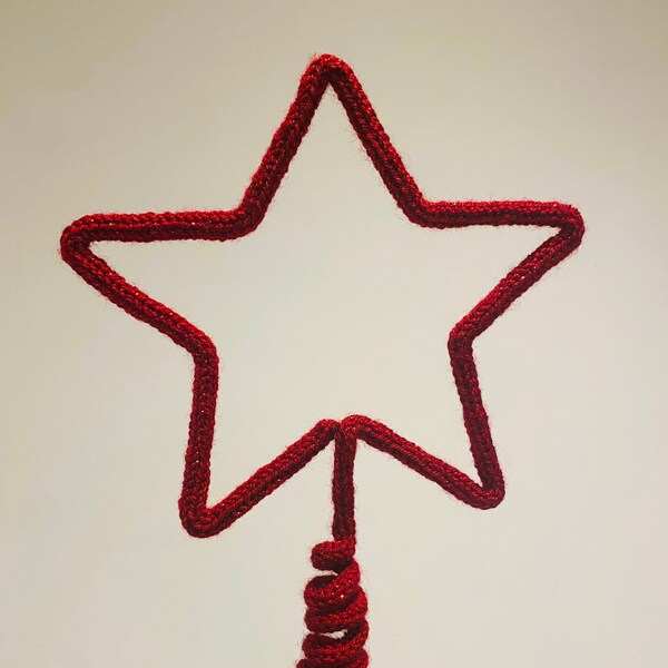 Knitted Tree Topper Etsy UK