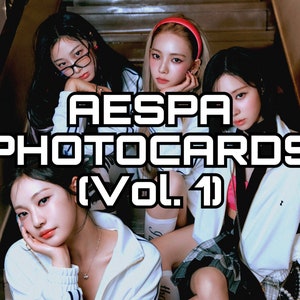 aespa Photocards (Karina, Winter, Ningning, Giselle) [Vol. 1]