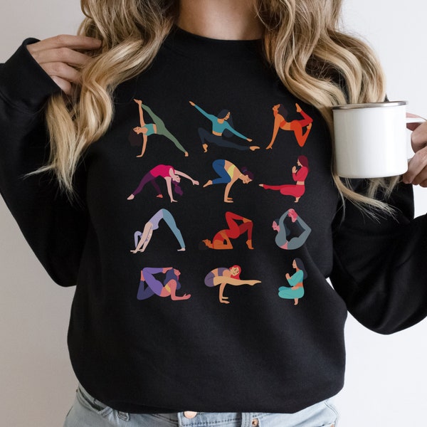 Yoga Sweatshirt Etsy