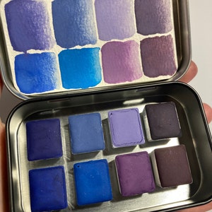 Fairy Springs, Handmade Eco Friendly Watercolor Palette