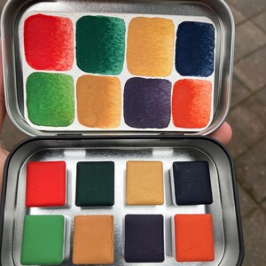 Creeping Ivy, Handmade Eco Friendly Watercolor Palette