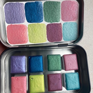 Shining Vally, Handmade Eco Friendly Watercolor Palette