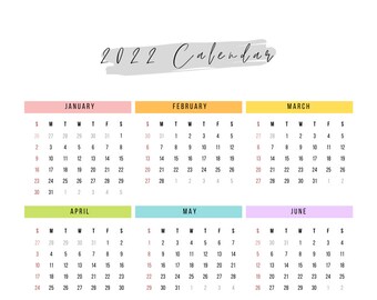 Blank Calendar Template, 8.5 X 11 Inches, Vertical Printable Calendar ...