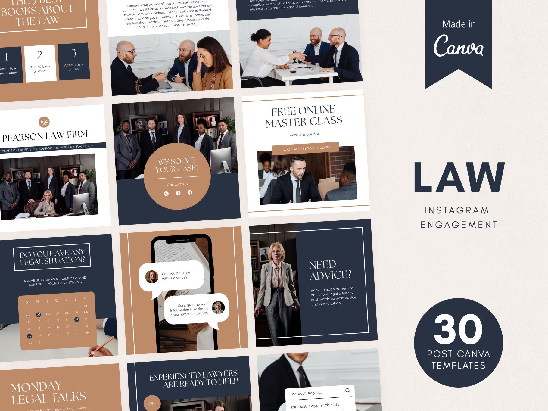 30 Law Instagram Post Canva Templates Attorney Marketing Etsy 30 Law Instagram Post Canva Templates Attorney Marketing Etsy