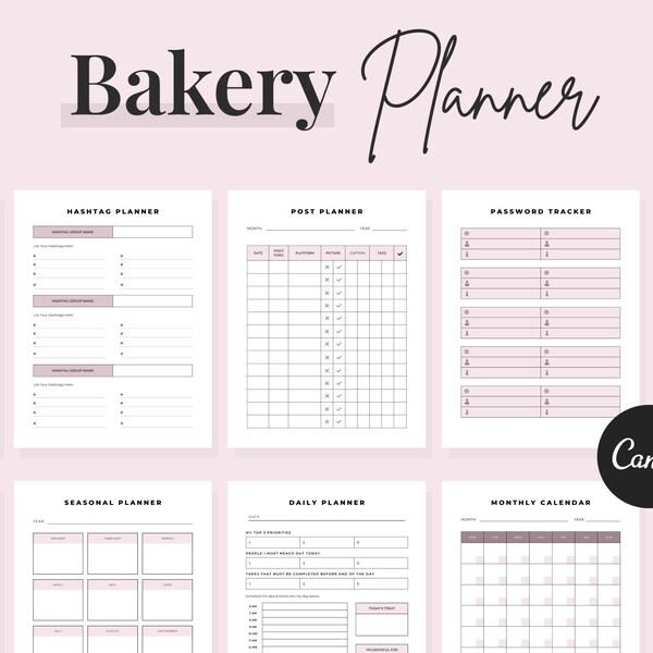 Home Bakery Forms - Etsy