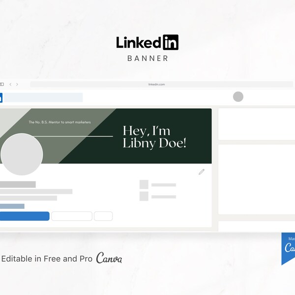 Linkedin Banner - Etsy