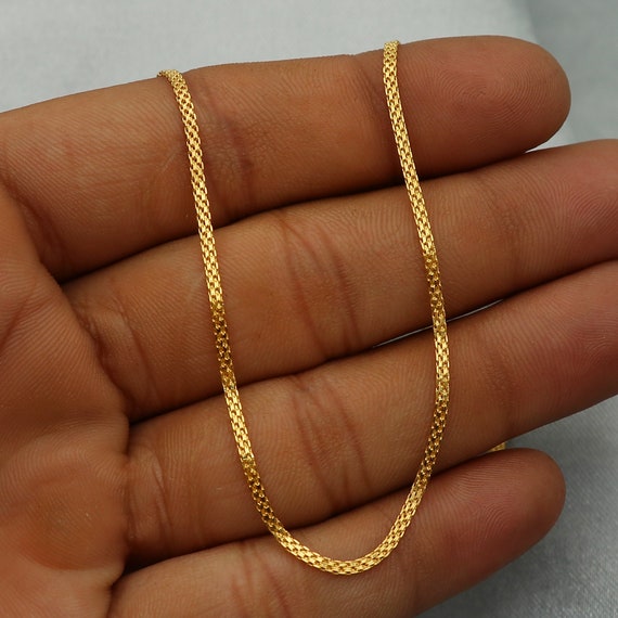 indian gold chain designs for women