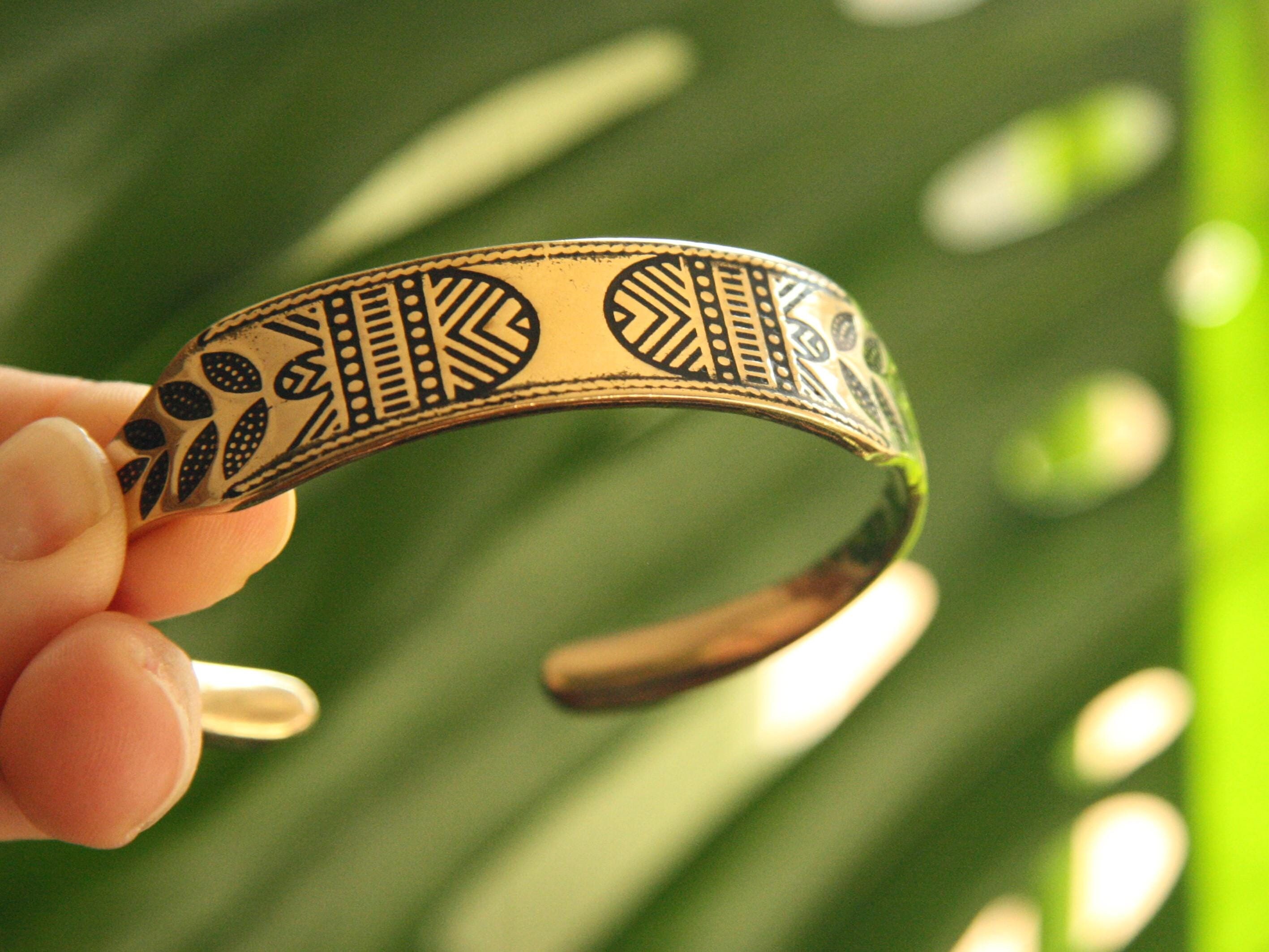 Berber Brass Bracelet - Etsy
