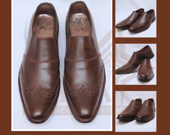 Handmade Leather Men Shoes, Wedding Shoes, Made To Order Customized Men Shoes, Luxury Men Shoes, Gif For Him, Mens Suit shoes