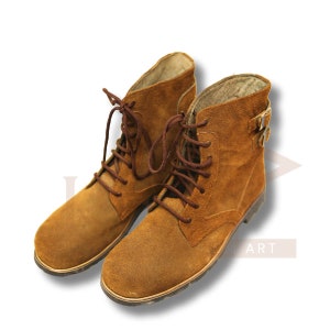 Handmade Leather Chelsea Boots for Men | Handmade Brown Leather Casual Boots| Mens Leather Ankle Boots | Christmas Gift for Him