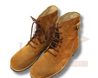 Handmade Leather Chelsea Boots for Men | Handmade Brown Leather Casual Boots| Mens Leather Ankle Boots | Christmas Gift for Him