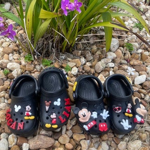 Mickey Mouse Shoe Decorations, Charms Crocs Mickey Mouse