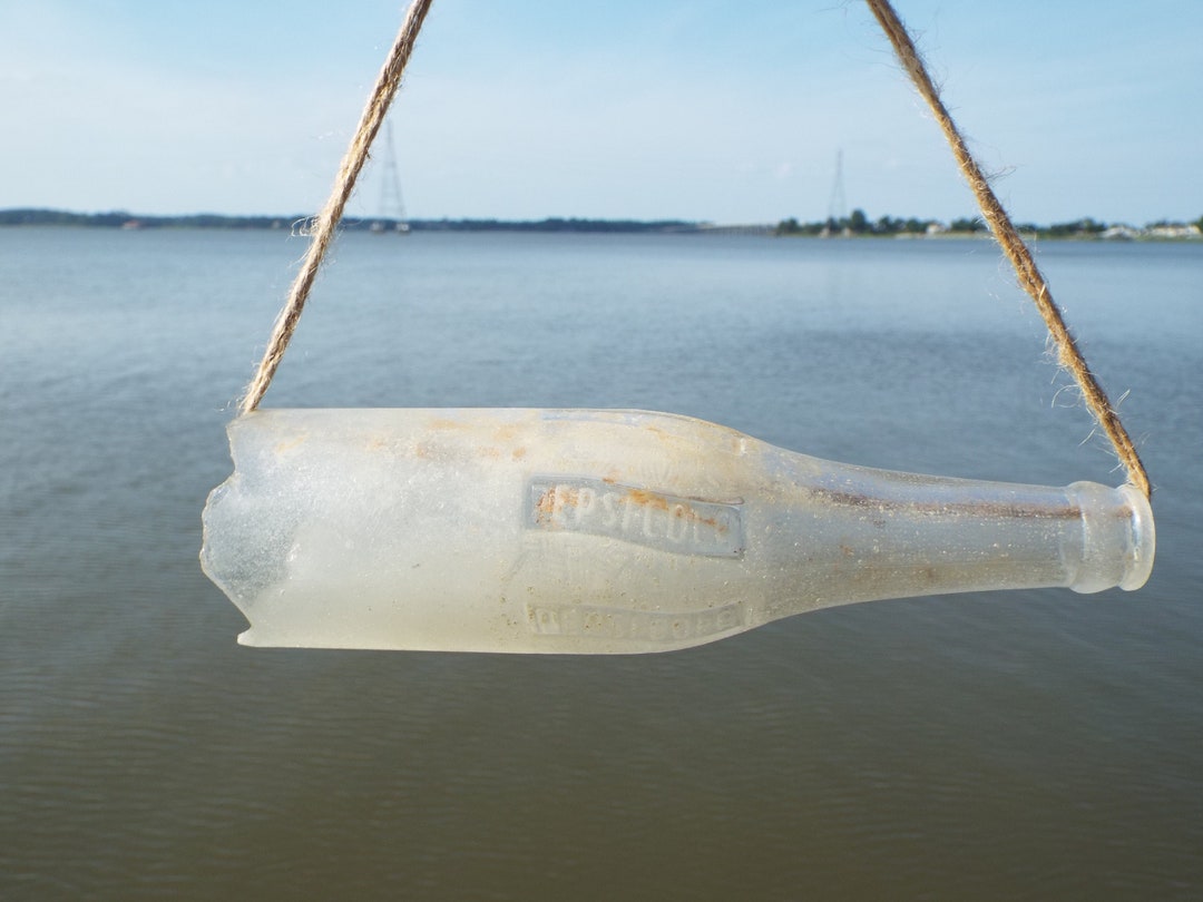 Bottomless Pepsi Sea Glass Bottle Etsy