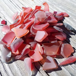 Beyond the Shore Art Glass, RED