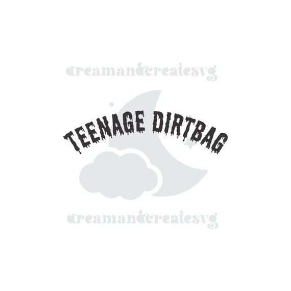 Teenage Dirtbag Svg / Retro Svg / 90's Svg / Digital Etsy