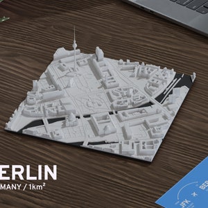 Berlijn / 3D City Art / Digitaal model voor 3D-printen stl afbeelding 1