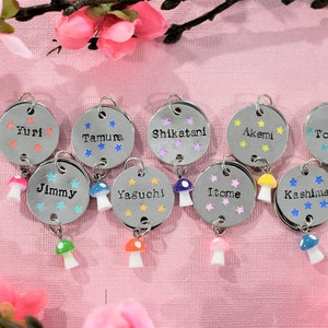 Yarichin B Club Keychains