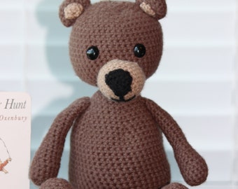 Brown Bear Crochet Pattern / Amigurumi Pattern / We're Going on a Bear Hunt / Bear Toy Pattern