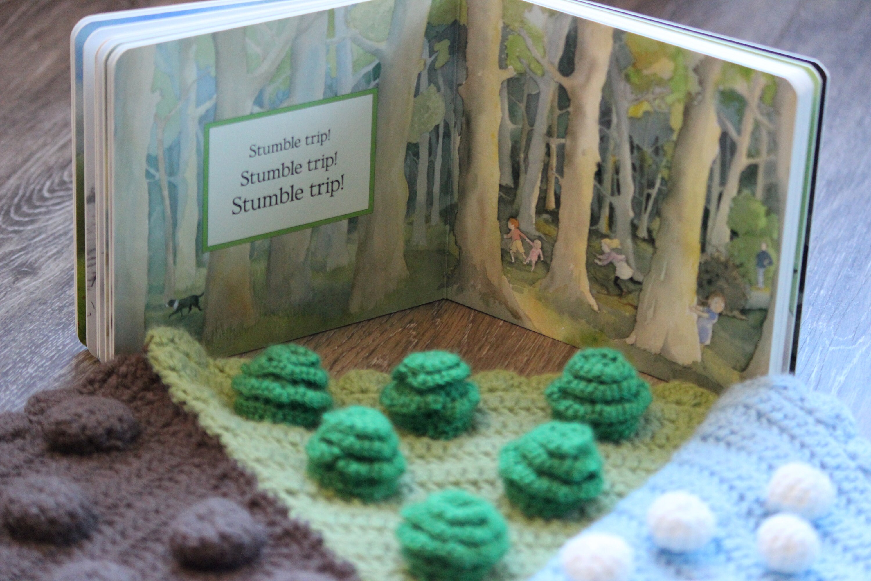 We're Going on a Bear Hunt Play Mat Crochet Pattern / Amigurumi Pattern ...