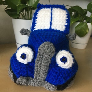 Patrón Amigurumi De Ganchillo Camión Azul