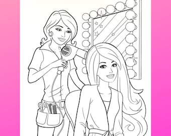 Barbie Coloring Pages