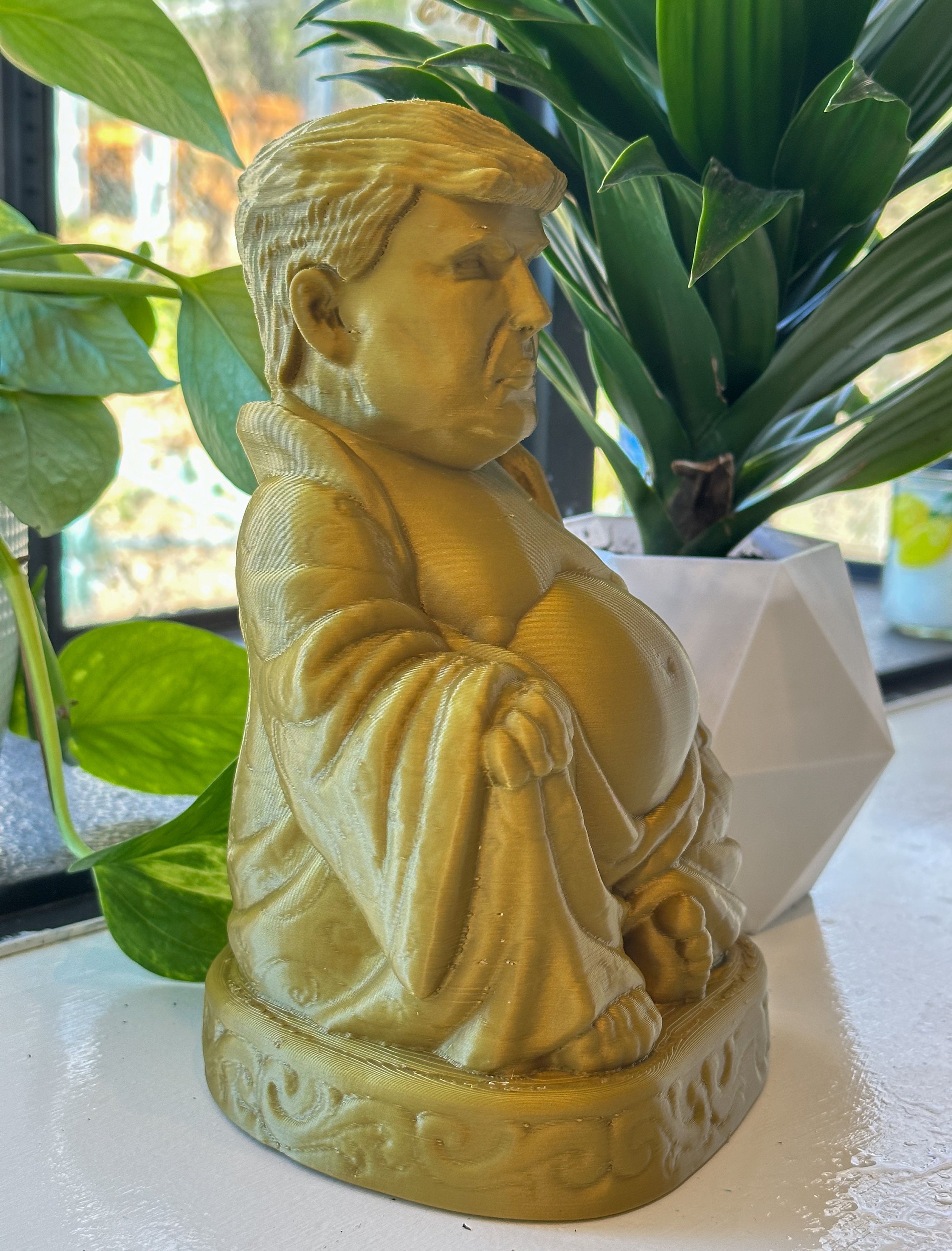 Donald Trump Buddha Statue Etsy