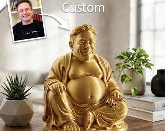 Custom Buddha Statue – 3D Printed - Home Décor