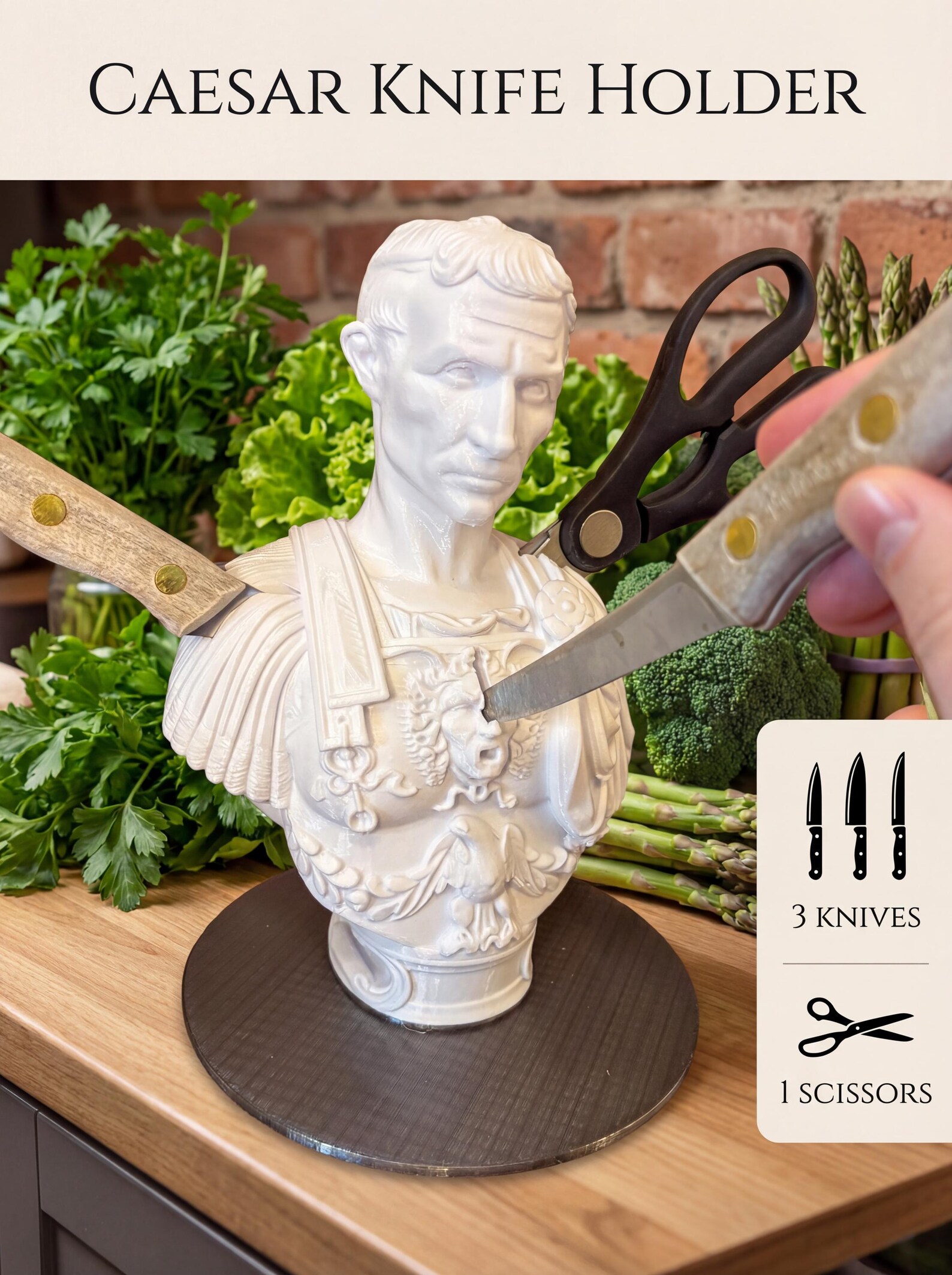 Julius Caesar Knife Holder