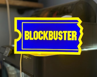 CUSTOM LIGHT BOX - Any Logo - 3D Printed