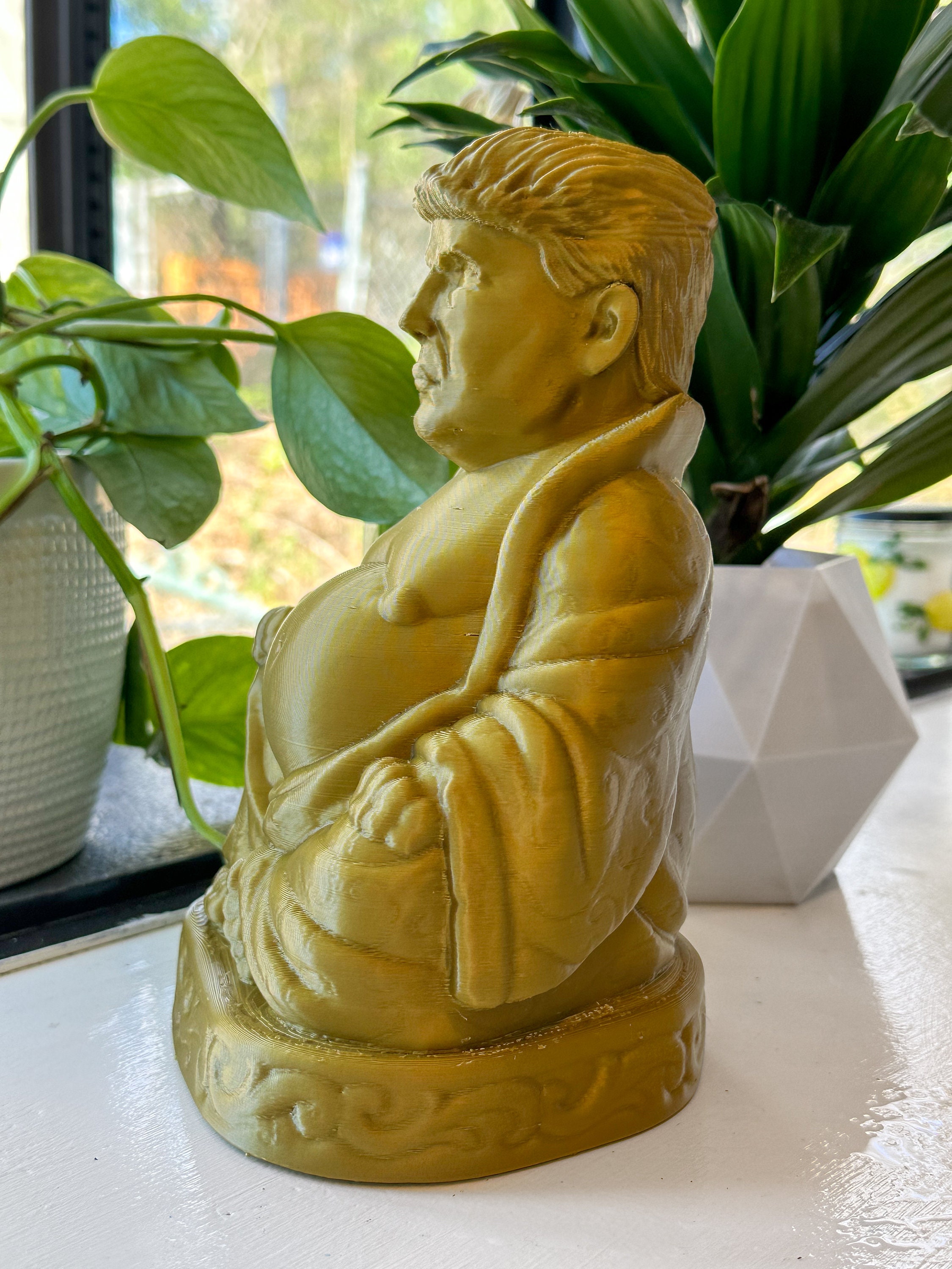 Donald Trump Buddha Statue Etsy