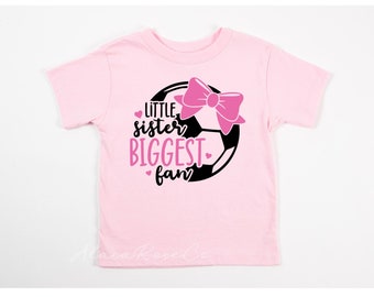 Soccer Sister Shirt: Biggest Fan Game Day Onesie