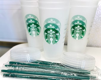 Starbucks Cold Cup / Plain Starbucks / Venti Cold Cups 24oz / Bulk Starbucks Cups / Crafting / Blank Cups