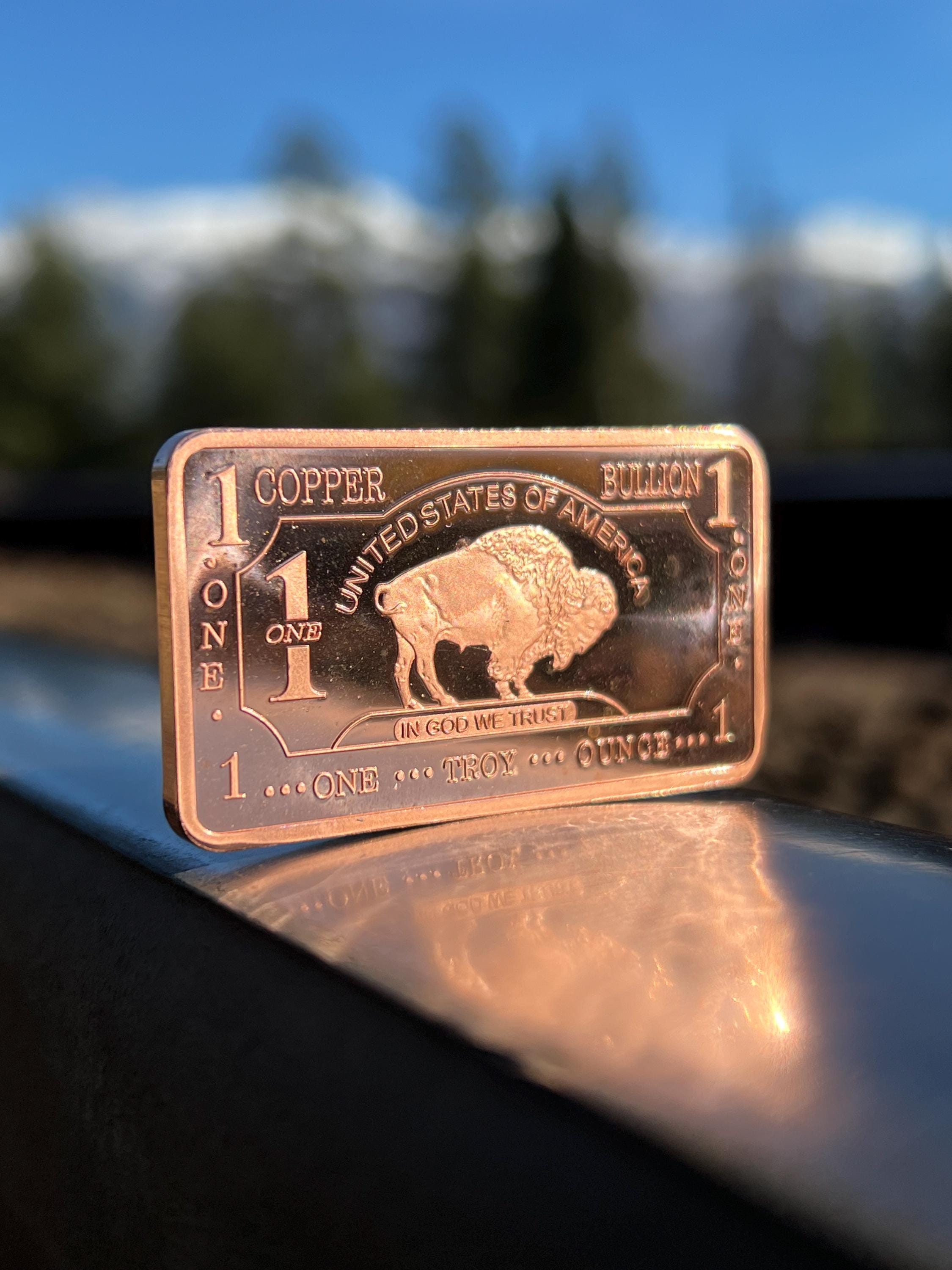 1 Oz Copper Bullion - Etsy