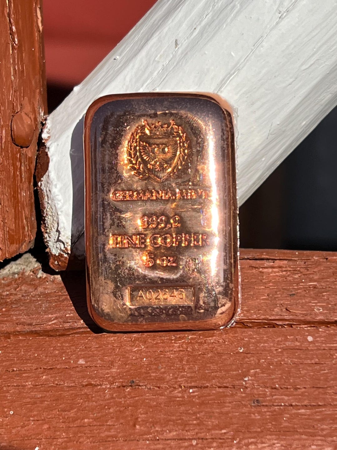 純銅 インゴット ゲルマニアミント 純銅 インゴット ゲルマニアミント - メルカリ