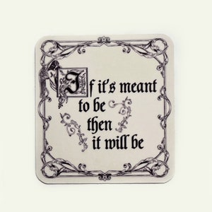 If It’s Meant To Be Sticker | Ethel Cain Inspired Sticker