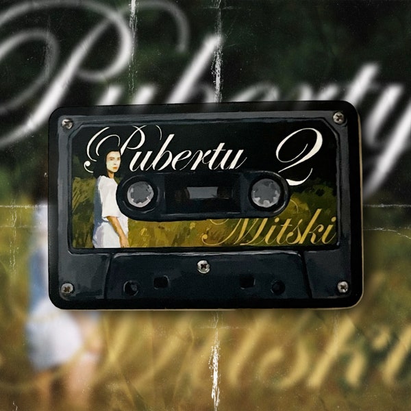 Mitski “Puberty 2” Inspired Cassette Tape Sticker