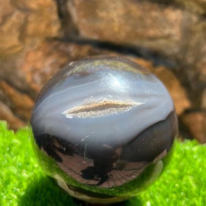 Large Volcano Agate Sphere